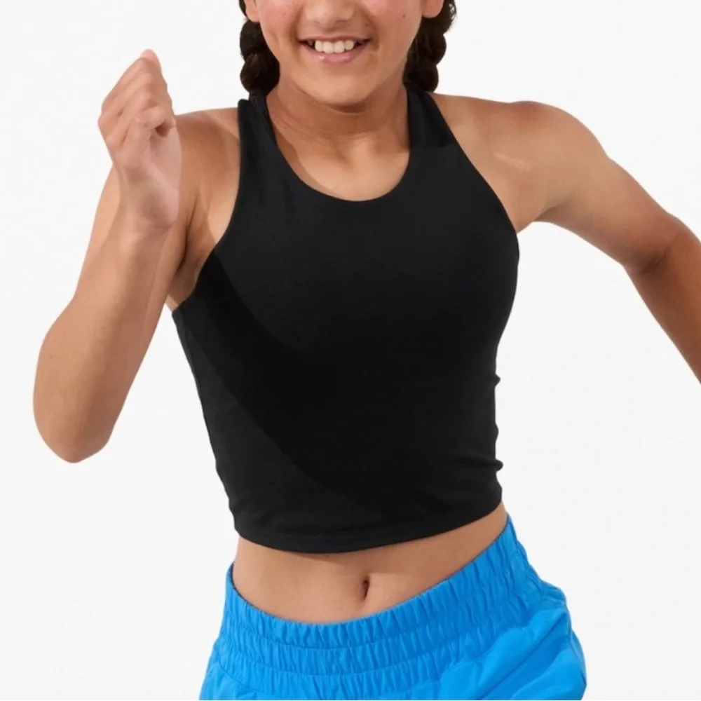 Athleta Girls HIGH‎ RISE POWERVITA CHIT CHAT TIGHT LEGGING SPORTS BRA TANK sz 14